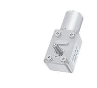 JGY370 Worm Gear Reduction DC Single Short Output Shaft 6mmD Axis With Self-locking Without Bracket 30RPM_6V