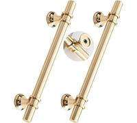 JgYiAngBq Lot de 2 boutons de porte en alliage d'aluminium pour placard, armoire, meuble à chaussures