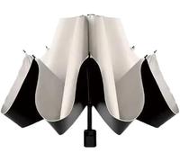 JgYiAngBq Parapluie de voyage, 1 pièce, parapluie pliant manuel, grande taille, Protection UV, résistant au soleil et à la pluie, ombre compacte