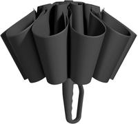 JgYiAngBq Parapluie de voyage coupe-vent, pliable à 24 baleines avec poignée boucle, parapluie compact, petit portable