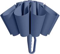 JgYiAngBq Parapluie de voyage coupe-vent, pliable à 24 baleines avec poignée boucle, parapluie compact, petit portable