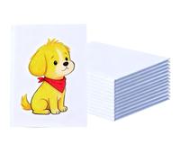 JGYXQYD Lot de 12 livres vierges blancs de 15,2 x 20,3 cm pour enfants pour écrire des histoires, carnets de croquis à couverture rigide pour étudiants, bande dessinée vierge, bricolage pour faire