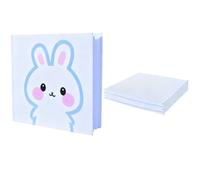 JGYXQYD Lot de 2 livres vierges blancs de 12,7 x 12,7 cm pour enfants pour écrire des histoires, carnets de croquis à couverture rigide pour étudiants, bande dessinée vierge, bricolage pour faire