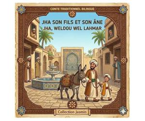 JHA,SON FILS & L'ÂNE: Conte bilingue français et derja Tunisien - Une légende de Tunisie