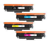 Jhaan 069H MF752cdw Toner Compatible avec Canon i-Sensys MF752Cdw LBP673Cdw MF753Cdw LBP674Cx LBP674Cdw MF751Cdw MF754Cdw MF755Cdw MF755Cdw MF756Cdw MF752cdw 069H 069 (Noir, Cyan, Jaune, Magenta)