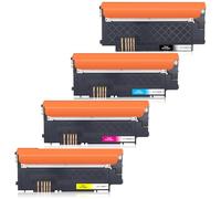 Jhaan 404C CLT-P404C Cartouche de Toner Compatible pour Toner Samsung C480W Xpress SL C483W C430W C480FW C48X C480 C430 CLT-K404S CLT-Y404S (Noir,Cyan,Jaune,Magenta,Pack de 4)