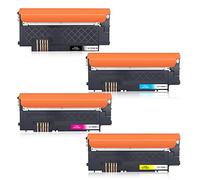 Jhaan CLT-P404C Cartouche de Toner Compatible Samsung CLT P404C 404 404S pour Toner Samsung C480W Xpress SL C483W C430W C480FW C48X C480 C430 CLT-K404S CLT-Y404S (Noir,Cyan,Jaune,Magenta,Pack de 4)