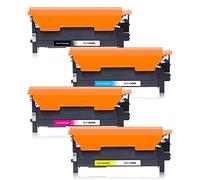 Jhaan CLT-P406C CLT-K406S Toner Compatibles avec Samsung CLX 3305 CLP 365 Toner Samsung Xpress C460W C460FW pour Toner Samsung C460 C410W CLX 3300 CLX 3305W CLP 360 ((Noir,Cyan,Jaune,Magenta,Lot de 4)