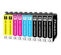 Jhaan Lot de 10 Cartouches d'encre 35XL