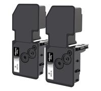 Jhaan TK-5240 Compatible avec Kyocera TK-5240K TK5240 TK5240K pour Kyocera Ecosys M5526cdw M5526cdn P5026cdw P5026cdn TK-5240C TK-5240Y TK-5240M (2 Noir)