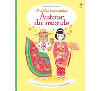 J'habille mes amies - Autour du monde - Autocollants Usborne