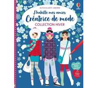 J'habille mes amies Créatrice de mode - Collection Hiver - Fiona Watt - Usborne - broché - Document jeunesse