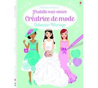 J'habille mes amies - Créatrice de mode : Collection Mariage - Autocollants Usborne
