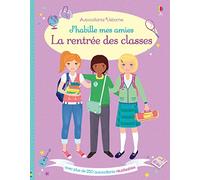 J'habille mes amies - La rentrée des classes - Autocollants Usborne