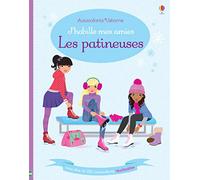 J'habille mes amies - Les patineuses - Autocollants Usborne