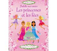 J'habille mes amies - Les princesses et les fées - Autocollants Usborne