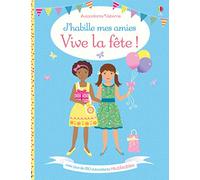 J'habille mes amies - Vive la fête ! - Autocollants Usborne