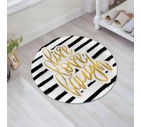 JHAOUNUK Tapis de Bain Antiderapant en Microfibre Douce,Tapis de Salle de Bain Lavable en Machine,Affiche décorative Romantique avec Lettrage Manuscrit. Calligraphie Moderne à l,60x60cm