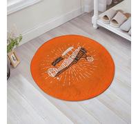JHAOUNUK Tapis de bain doux 60 x 60 cm, inscription d'avion vintage à imprimer. Affiche d'avion de l'ancienne chaussure, antidérapant et lavable, tapis de bain moelleux, absorbant, tapis de bain