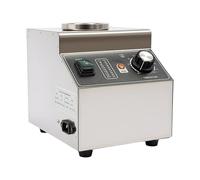 JHAUAI Chauffe-sauce électrique 680 ml, chauffe-sauce pour buffet | Acier inoxydable durable, température réglable (30-85 °C), puissance de 100 W ainsi que bouteille à sauce pratique pour la