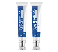 JHAZUN 2 Pièces Scar Removal Cream,Crème Cicatrisante Post Opératoire,Utilisée Pour l’Hyperplasie Cicatricielle Et Le Lissage Des Cicatrices,Adapté Aux Femmes Enceintes