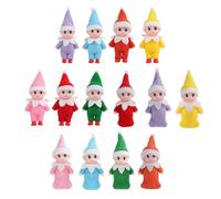JHBEMAXS Lot de 14 mini elfes pour bébé jumeaux Kindness | Kid Craft Accessoires de décoration de vacances pour bébés, filles, garçons, enfants et adultes