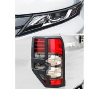 JHCHAN Cache phare et cache feu arrière pour Mitsubishi L200 Triton 2019-2024 Mitsubishi L200 Triton Strada KJ KK KL (jeu de phares arrière)