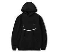 JHDESSLY Dream Smile Merch Harajuku Sweat à capuche pour homme et femme Dream Was Taken décontracté Pull XXS-4XL, noir 1, Medium