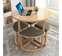 JHDXL Ensemble table basse et chaise pour la maison, le bureau, la cuisine, le salon, le thé au lait occidental