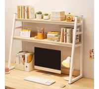 JHDXL Support D'affichage Polyvalent avec Pieds Antidérapants, Accessoires de Burea D'ordinateur pour Bureaus, Organisateur de Table, pour Chambre et Bureau(White 2,95cm/37.4in)