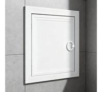 JHDXL Trappe de Visite Métallique Laquée, Dissimule Les Fils et Les tuyaux, s'adapte au Ras des Surfaces, Trappe pour Comble, Plafond, Baignoire, boîtes à fusibles(40 * 40cm/15.7 * 15.7in)
