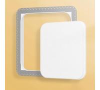 JHDXL Trappe d'inspection Blanche, Trappe de Visite Métallique Laquée Blanche, Installation Facile, Facilité d'Accès Conduite Eau Gaine Technique Plafond comble(35 * 35cm/13.7 * 13.7in)