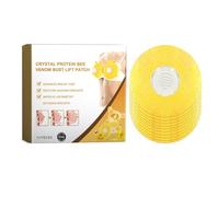 JHDZ Moondor Royal Jelly Breast Enhancement Patch, 2024 Nouveau Naturel Moondor Royal Jelly Breast Enhancer, Patch raffermissant nourrissant pour Les Seins naturels pour Les Femmes,1box-10pcs