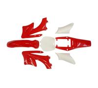 JHENSH - Ensemble en plastique pour mini moto de cross chinoise Apollo Orion 47 cc - 49 cc, 2 temps (Rouge)