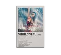 JHFQ Evanescence Album Synthesis LiveWall Art Impression sur toile pour albums de musique et films Peinture décorative pour salon, chambre à coucher 40 x 60 cm Sans cadre