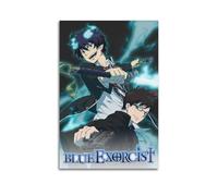 JHFQ Poster d'anime Ao No Exorcist Blue Exorcist 20 x 30 cm - Impression sur toile pour albums de musique et films - Peinture décorative pour salon, chambre à coucher - 20 x 30 cm - Style sans cadre