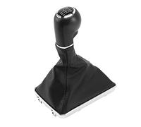 JHFUIOW 6 Vitesses Pommeau De Levier De Vitesse Guêtre Couvre-Bottes avec Poignée De Marche Arrière pour Opel pour Astra pour Corsa D pour Zafira B Accessoires Auto