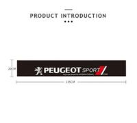JHGFVBG Bandes Pare-Soleil Pare-Brise Voiture Film, pour Peugeot 206 307 308 3008 207 208 407 508 2008 5008 107 106 205 4008 301 Automobile Decals,Film Teinté pour Vitres,Voiture Bandes Pare-Soleil