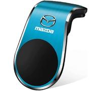 JHGFVBG Support Telephone Voiture Grille Aeration, pour Mazda 2 3 5 6 M5 Ms CX-4 CX-5 CX6 M3 M6 MX3 MX5, Porte Voiture Telephone Tableau de Bord, 360° Support Mains Libres,E