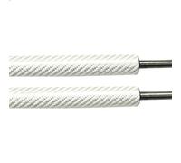 JHGTYTR Ressorts Gaz Hayons pour A6 pour C7 Station Wagon 2011-2018 Supports Vérin À Gaz À Ouverture Automatique Vérins hayon arrière patibles(Sliver Carbon Fiber)
