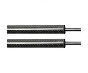 JHGTYTR Ressorts Gaz Hayons pour A6 pour C7 Station Wagon 2011-2018 Supports Vérin À Gaz À Ouverture Automatique Vérins hayon arrière patibles(Black Carbon Fiber)