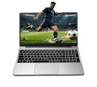 JHHBHV Ordinateur portable Windows 11 avec clavier allemand - Ordinateur portable 15,6" - Pour le quotidien et les affaires - Laptop économique - Batterie 5000 mAh - Processeur 5205U - 4 Go de RAM