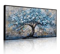 JHHUAMO Tableau Decoration Murale Salon Arbre de Vie Cadre 60x120 cm