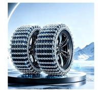 JHIAADEY Chaine de Neige pour Voiture, Chaînes Neige pour Auto | Acier au Manganèse, Conception Prismatique Hexagonale, Fermeture Complète à 360°(225/75R16)