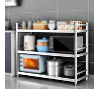 JHIAADEY Meuble Cuisine,Rangement Cuisine,Meuble Pour Plaque De Cuisson,Etagere Industrielle,Convient For Le Rangement Dans Les Cuisines,Les Bureaux Et Les Garages(70*35*100CM/27.5*13.7*39.3IN)