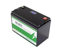 JHKJ Batterie 12 V 50 Ah, 100 Ah, 200 Ah ou 300 Ah pour Voiture Touristique ; Batterie LiFePO4 24 V 100 Ah ou 200 Ah pour Camping-Car, Bateau ou véhicule de Camping.,12v 100ah