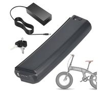 JHKJ Batterie au Lithium 36 V 13 Ah 17,5 Ah Batterie Amovible 48 V 10,4 Ah 12,8 Ah 14 Ah Batteries Li-ION 36 V Batteries de Remplacement pour kit Moteur 250 W - 700 W,48v12.8ah