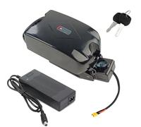 JHKJ Batterie au Lithium 36 V/48 V, 10 Ah, 12 Ah, 15 Ah, 20 Ah, avec Verrouillage de sécurité, Forme Grenouille, pour Kits Moteur 360 W-960 W.,Xt60 48v10ah