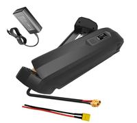 JHKJ Batterie au Lithium 36 V, 48 V, 8 Ah, 10 Ah, 12 Ah pour vélo électrique, avec Chargeur, pour Moteur de VTT,Xt60,36V 10Ah