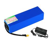 JHKJ Batterie au Lithium 48 V 10 Ah 12 Ah 15 Ah 18 Ah 21 Ah 24 Ah 27 Ah 30 Ah 36 Ah 40 Ah - Pack de Batteries au Lithium 48 Volts avec BMS intégré pour Scooter, Moto et Moteur,48v,20Ah